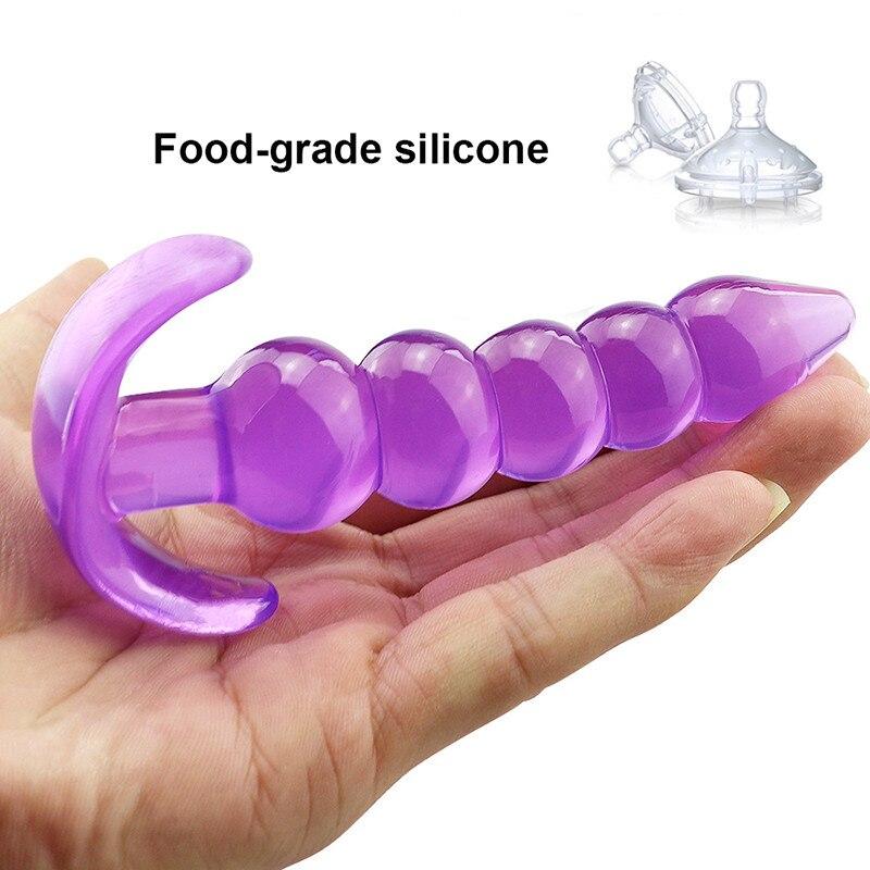 Consolador Anal suave / morado