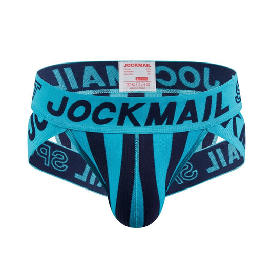 Calzoncillos JOCKMAIL - Negro/Celeste