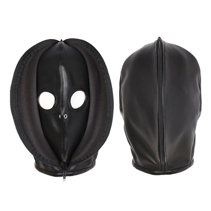 Máscaras c/cremallera cara cubierta