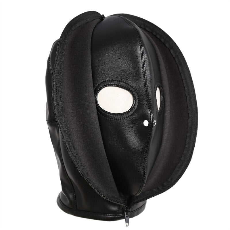 Máscaras c/cremallera cara cubierta