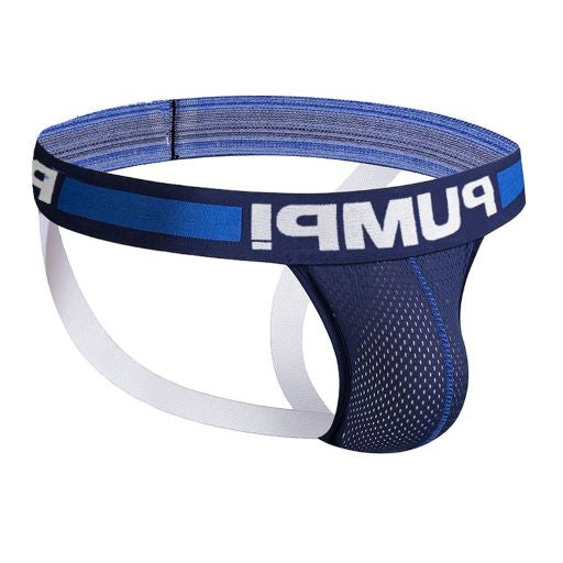 Jockstrap Azul - Sexy Hombre