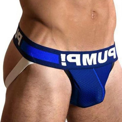 Jockstrap Azul - Sexy Hombre